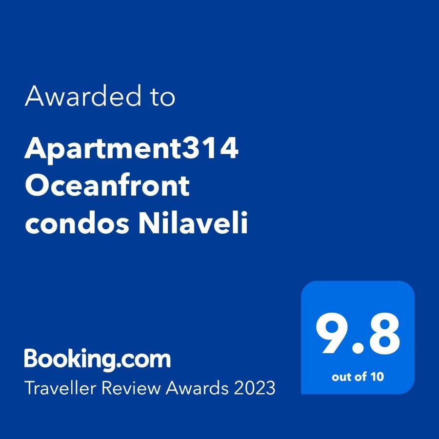 Apartment314 Oceanfront Condos Nilaveli Trincomalee Eksteriør bilde